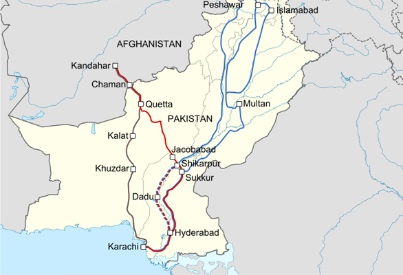 Afghan Trade Map